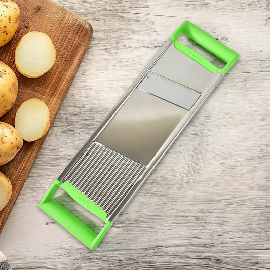 Apex Stainless Steel Vegetable Slicer (2-in-1) Your Brand