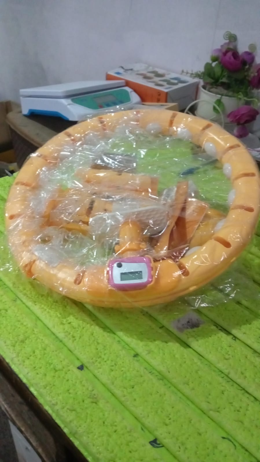 Smart Fitness Hula Hoops with Spinning Ball and Intelligent Counter (1 Pc / Loose) Your Brand