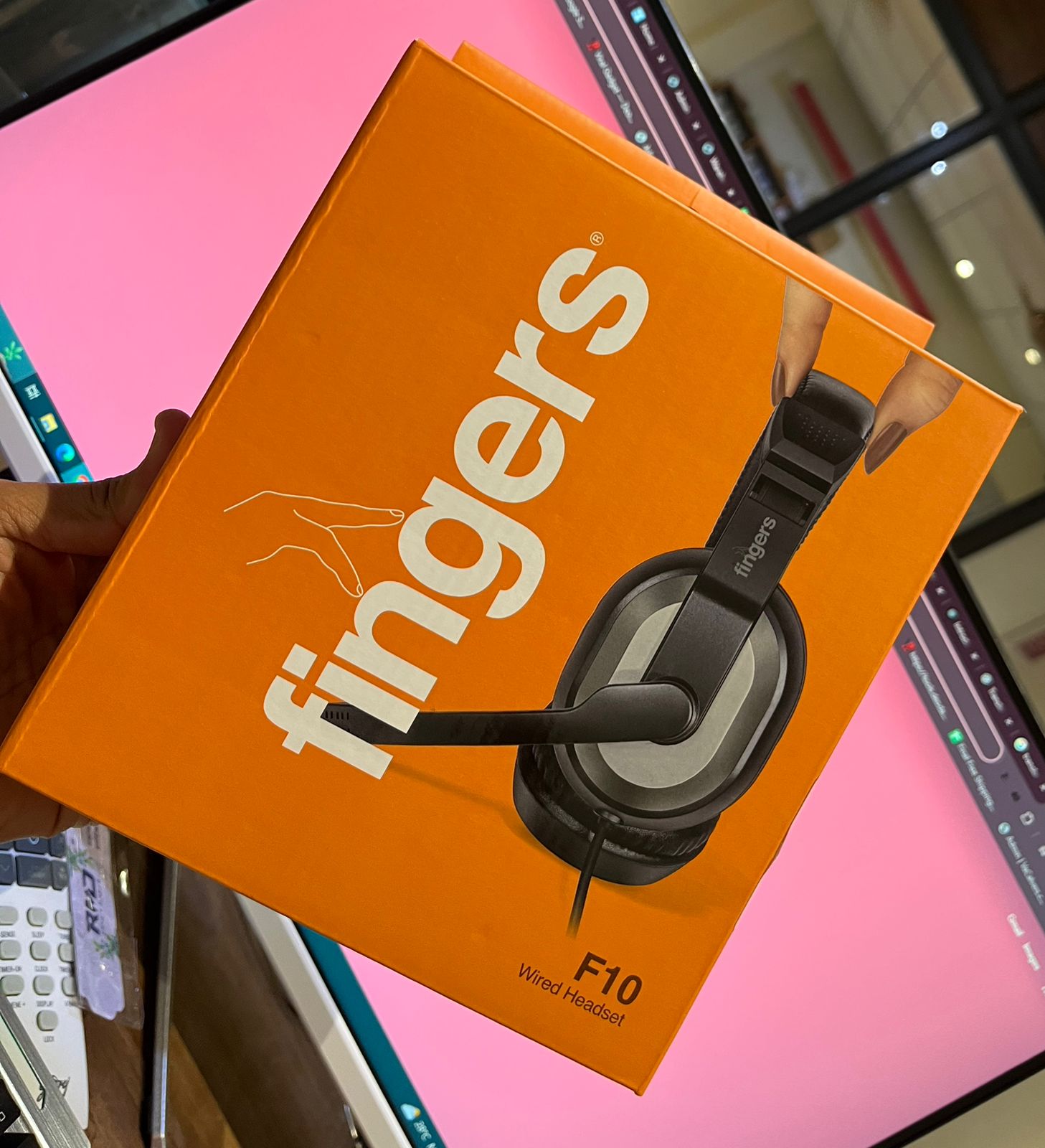 Wired Headset with Adjustable Headband & Noise-Isolating Mic Set Your Brand