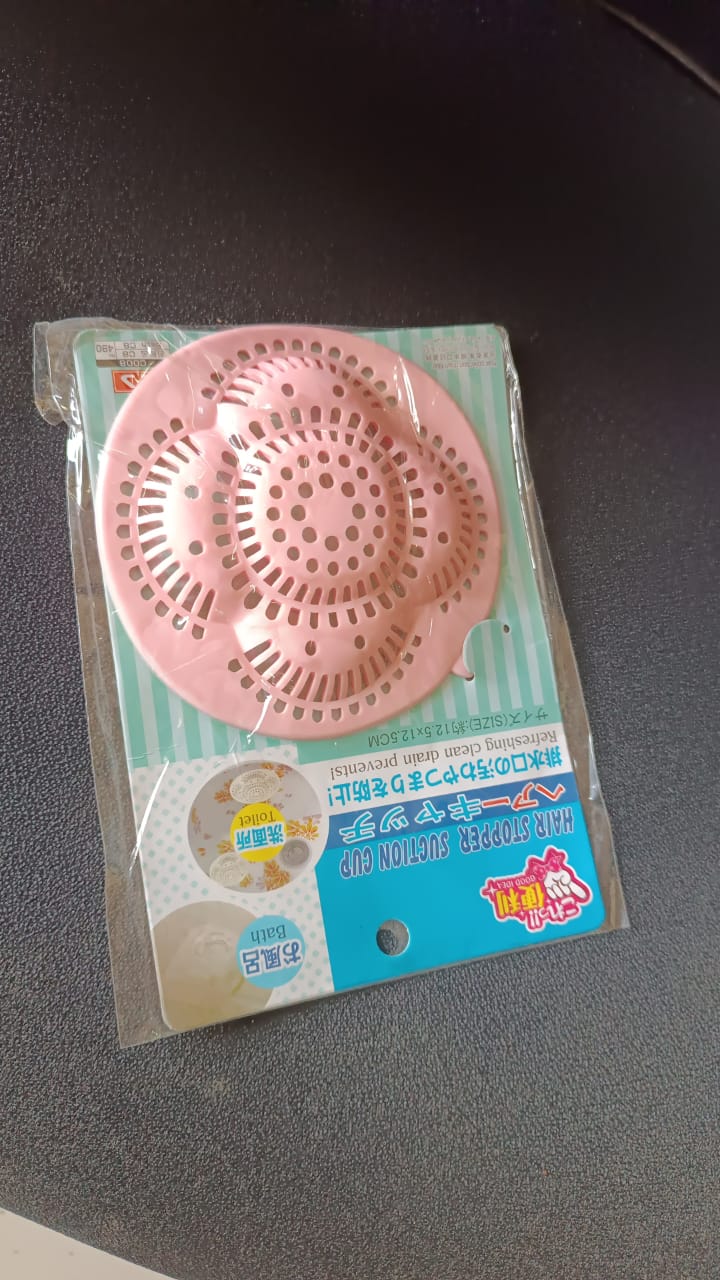 Multipurpose Silicone Sink Drain Hair Catcher and Filter Cover (1 Pc) Your Brand