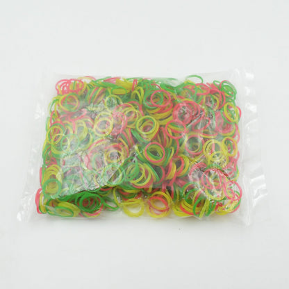 Multicolor Rubber Bands (Elastic & Reusable, Office & Home / 0.5 Inch 100GM), Hair accessories Your Brand