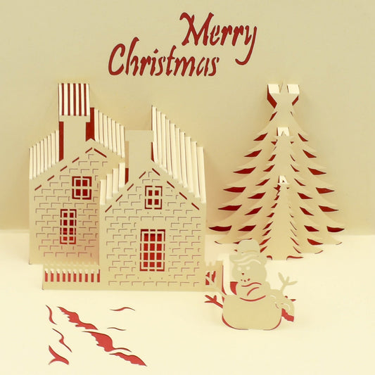 3D Paper Wish Card – High Quality Greeting Card for Birthday, Valentine, Love, Christmas & More (1 Pc) Your Brand