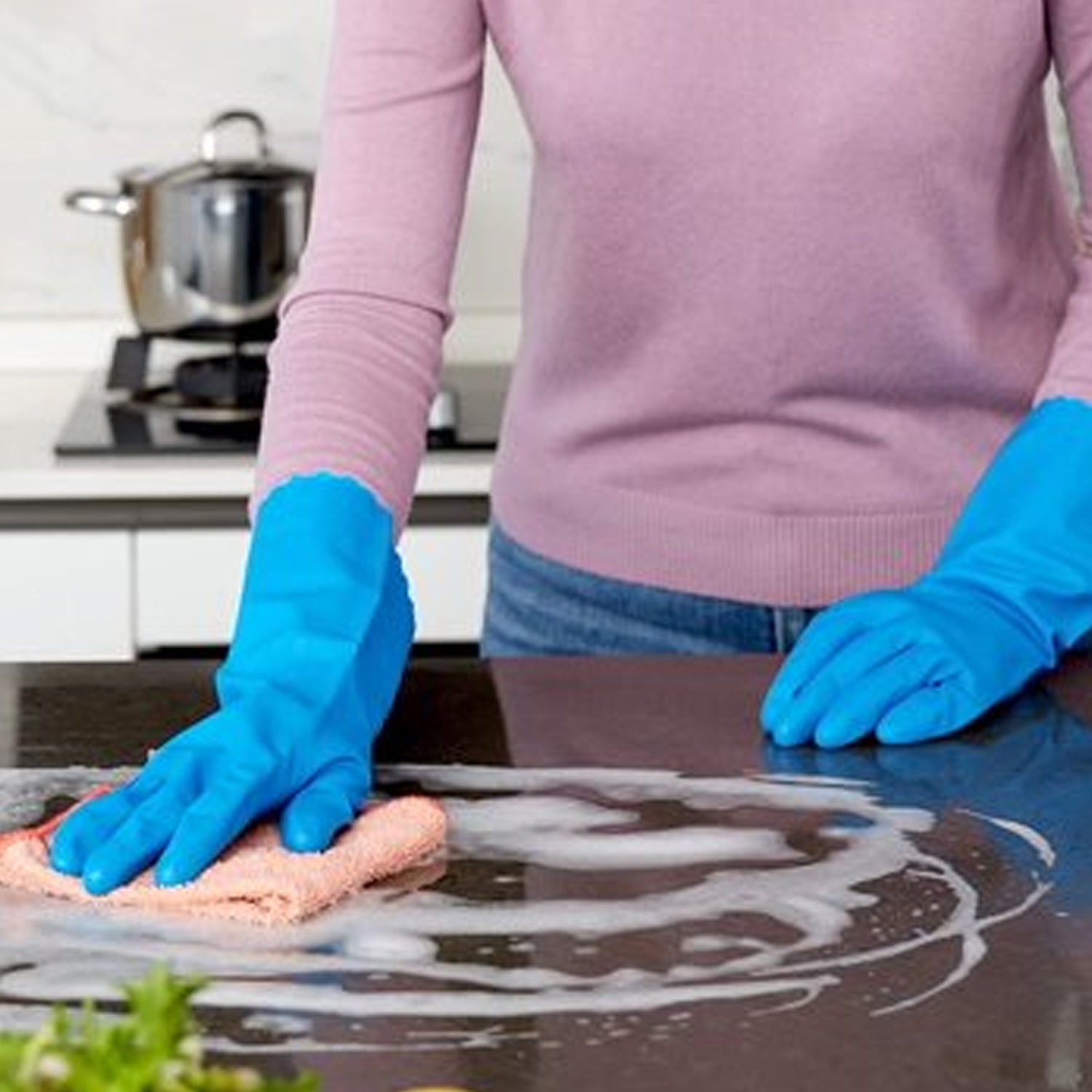 2-Pair Large Blue Multipurpose Gloves – Ideal for Washing, Gardening & Cleaning Your Brand