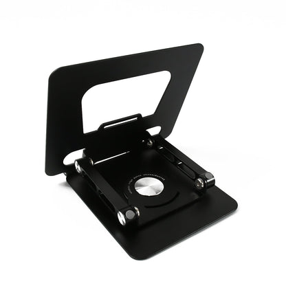 Aluminum Alloy 360°Rotating Bracket, Adjustable Tablet Stand, Portable Foldable Ergonomic Tablet Support Your Brand