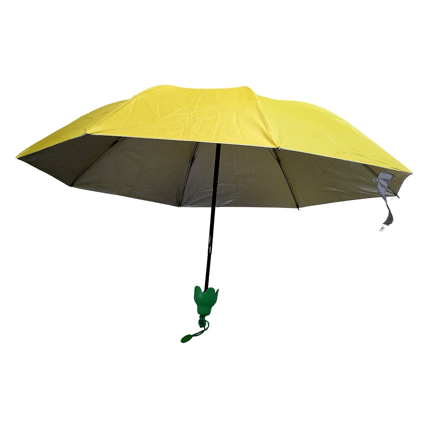 Vegetable shaped Folding Umbrella, Plastic Case Creative Fashion Folding Mini Sun Shade Rain Umbrella, Unique Umbrella, Sun & UV Protection, Cute Design (1 Pc) Your Brand