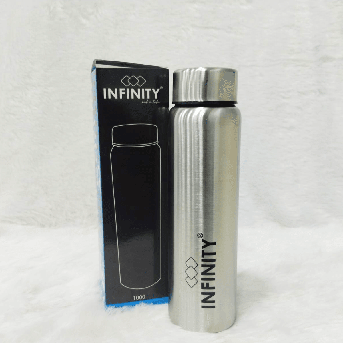 Infinity Artic Vacuum Insulated Stainless Steel Water Bottle 1000ml – Leak-Proof, BPA-Free