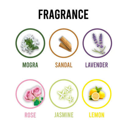 Wonder Fresh AM3496 Flower Blocks Air Freshener for Bathrooms & Toilets (60g)