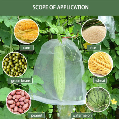 Protective Garden Barrier Cover for Bag, Plants, Grapes, Figs, Flowers, and Vegetables Your Brand