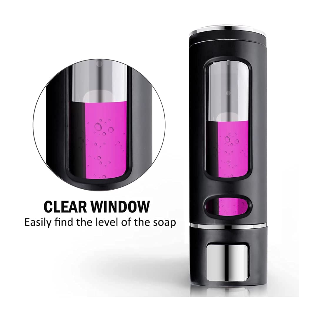 3918A Wall Mounted Liquid Soap Dispenser for Bathroom, Kitchen, and Commercial Use