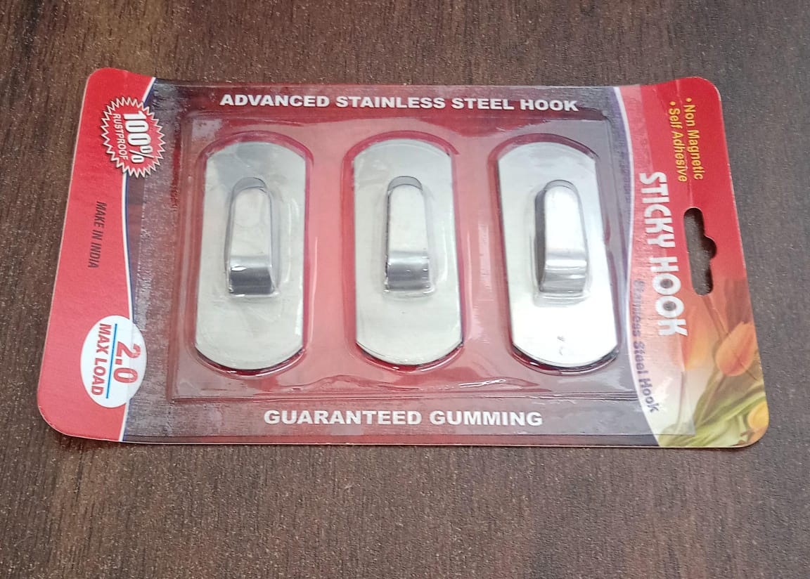 Heavy Duty Self-Adhesive Stainless Hooks – Waterproof for Robes, Coats & Towels Your Brand