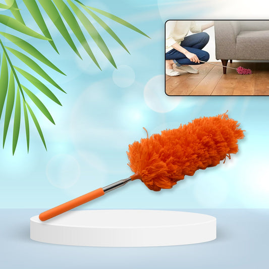 Adjustable Extendable Microfiber Duster – Washable Cleaning Tool Your Brand