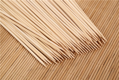 Natural Bamboo Wooden Skewers / BBQ Sticks for Barbeque and Grilling Your Brand