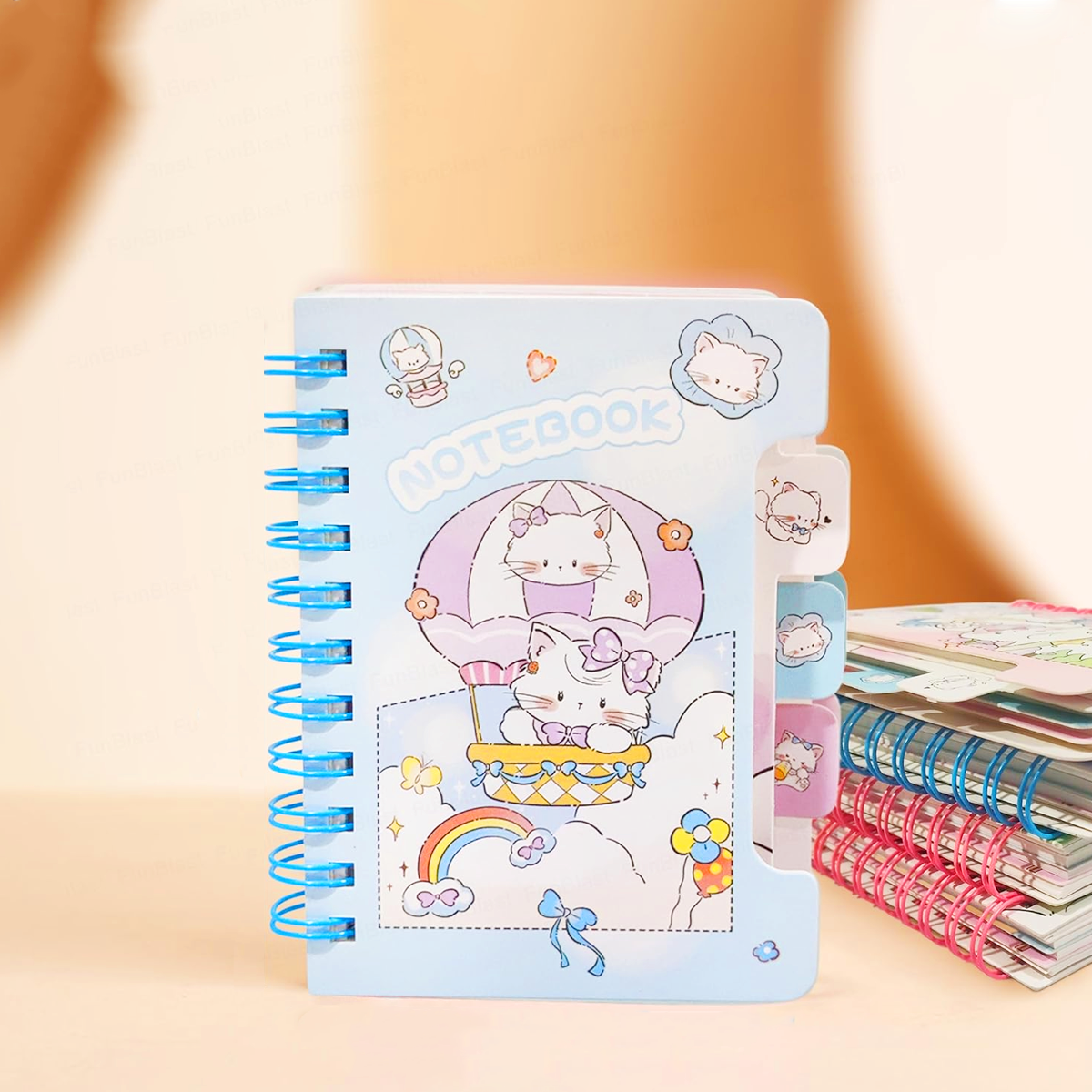 Mini Spiral Notebook - 6.4x10.4cm