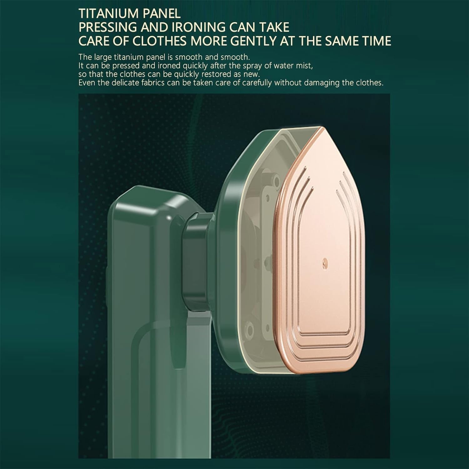 Mini Steamer & Iron: 2-in-1 Portable Travel Friendly Your Brand