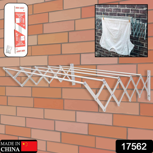 Foldable Extendable Drying Rack | Suitable for Hanging All Types of Clothes | Ideal for Interior and Exterior, Made of High Resistance Aluminum for Bathroom Indoor Outdoor Your Brand