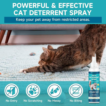Pet Deterrent Spray 100ml Each (Pack of 2) 8feb97-4