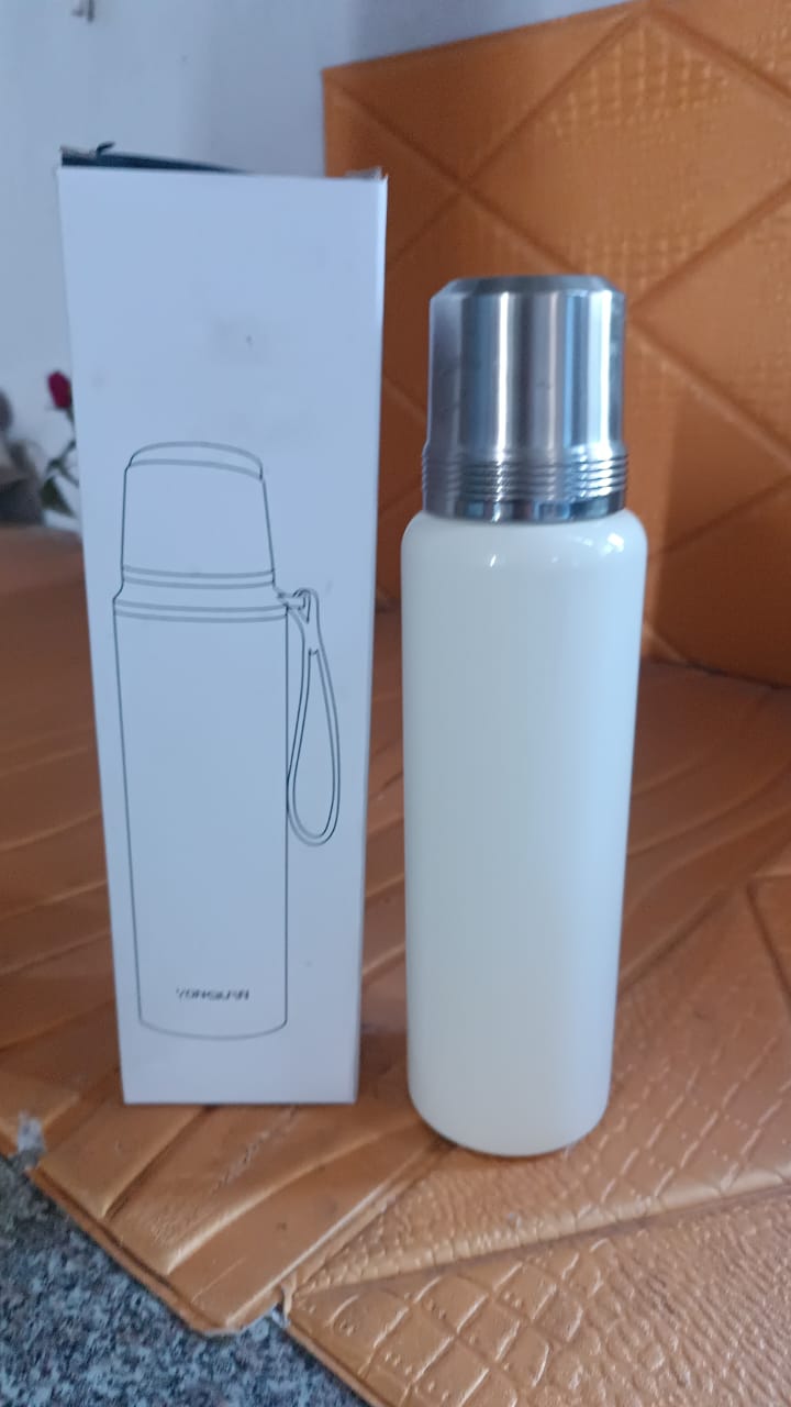 Stainless Steel Double Wall Flask Water Bottle (1000ml) Your Brand