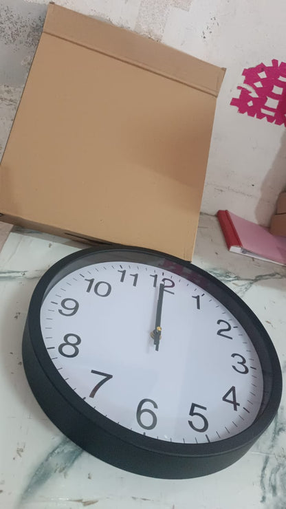 Classic Wall Clock for Home and Office – Mix Design Round 1 Pc Assorted Pattern Your Brand