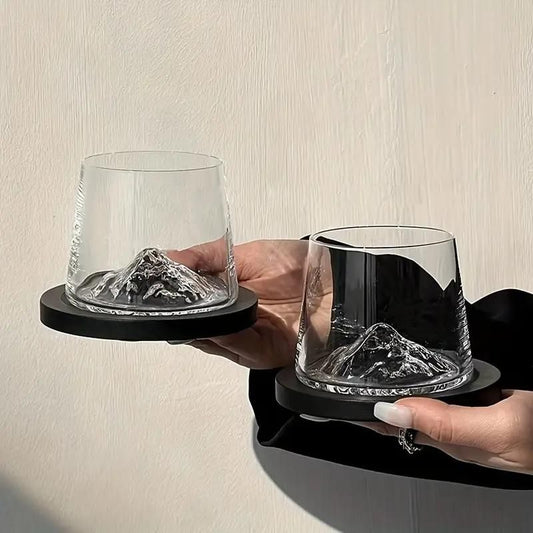 Japanese Mount Fuji Glass 8feb97-4