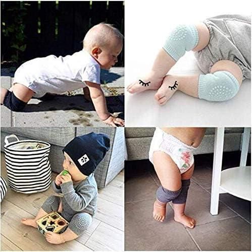 2 Pair Baby Knee Pad For Safety Crawling 8feb97-4