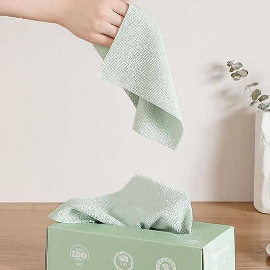 Microfiber Cleaning Cloth - 20 PCS (Pack of 1) 8feb97-4