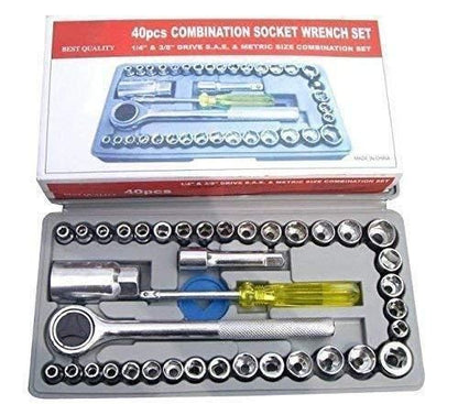 Screwdriver - Multipurpose 40 in 1 Screwdriver Socket Set and Bit Tool Kit Set 8feb97-4