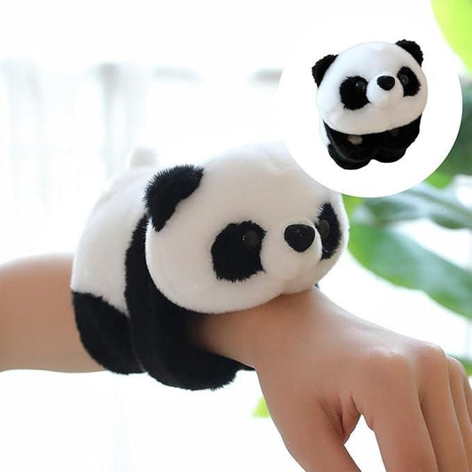 Unisex Stuffed Animal Slap Bracelets Plush Panda 8feb97-4
