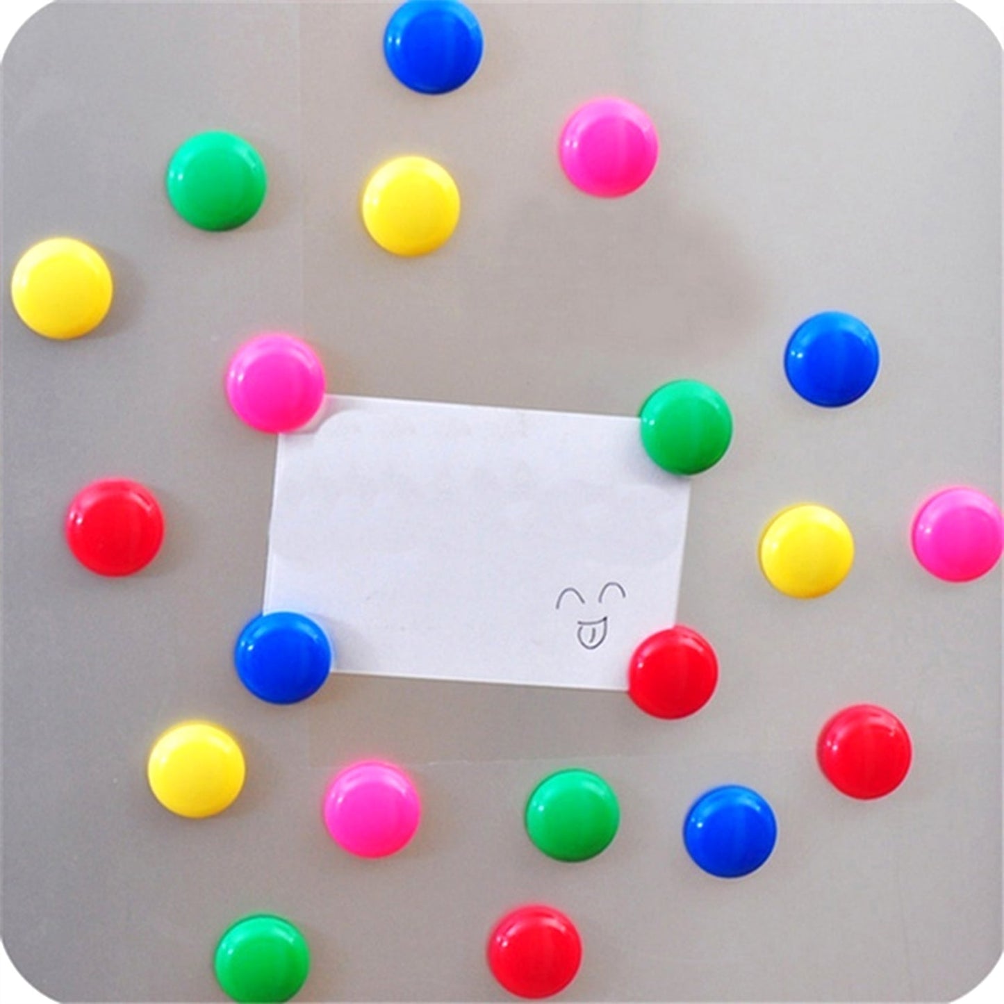 Durable Magnetic Button Set for Kids’ Experiments (10 Pc, Round Shape) Styleva