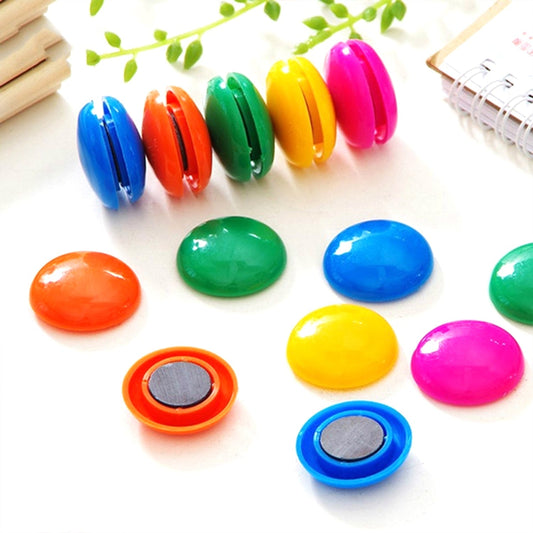 Durable Magnetic Button Set for Kids’ Experiments (10 Pc, Round Shape) Styleva