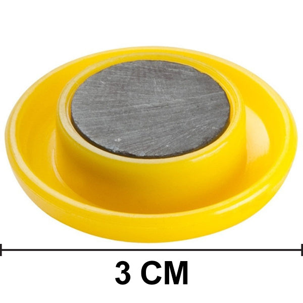 Durable Magnetic Button Set for Kids’ Experiments (10 Pc, Round Shape) Styleva