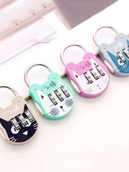 Mini Luggage Lock Anti-theft Travel Bag Digit Code Lock Gym Locker 8feb97-4