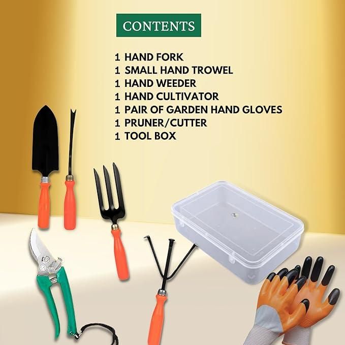 6 in 1 Garden Tools with Box 8feb97-4