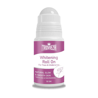 Trovieza Whitening Roll on Cream for Face & Underarm, for Skin Glow & Moisturization, 50gm 8feb97-4