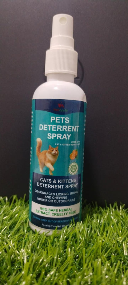 Pet Deterrent Spray 100ml Each (Pack of 2) 8feb97-4