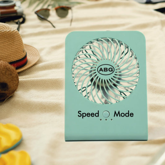 Portable Desk Fan – Big Table Fan with 3-Speed Settings for Office, School & Home (Battery Not Included) Your Brand