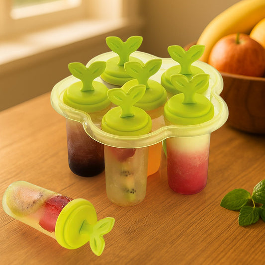 6 Cavity Ice Candy Maker For Making Ice Candies And All Easily. Your Brand