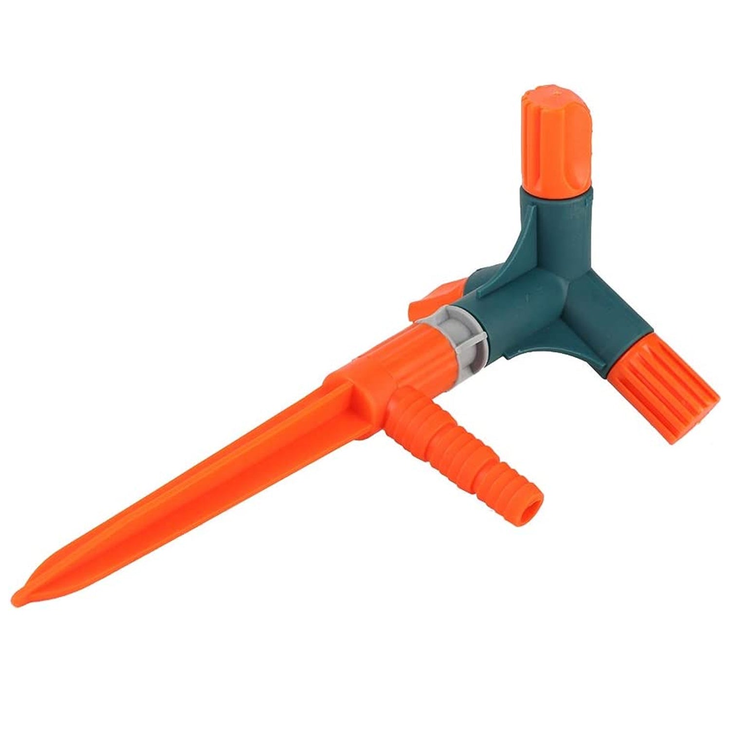 360° Rotating Garden Sprinkler – Adjustable 4-Arm Lawn Water Sprayer Your Brand