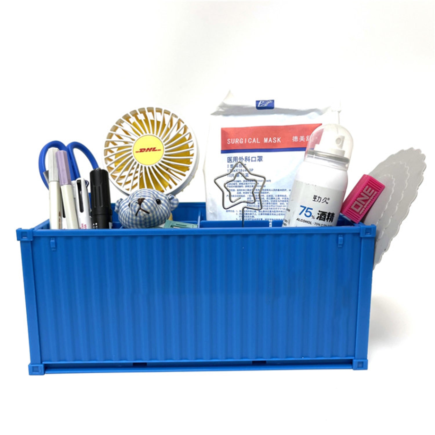 Shipping Container Pen Holder Shipping Container Model Pen Name Cardholder Simulated Container Model For Business Gift Your Brand