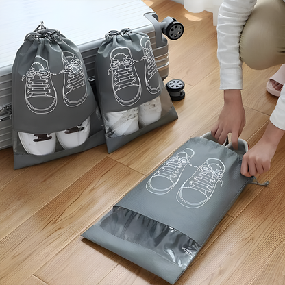 Travel Essentials Shoe Bags for Men and Women (44x32cm) - Pack Of 3pc