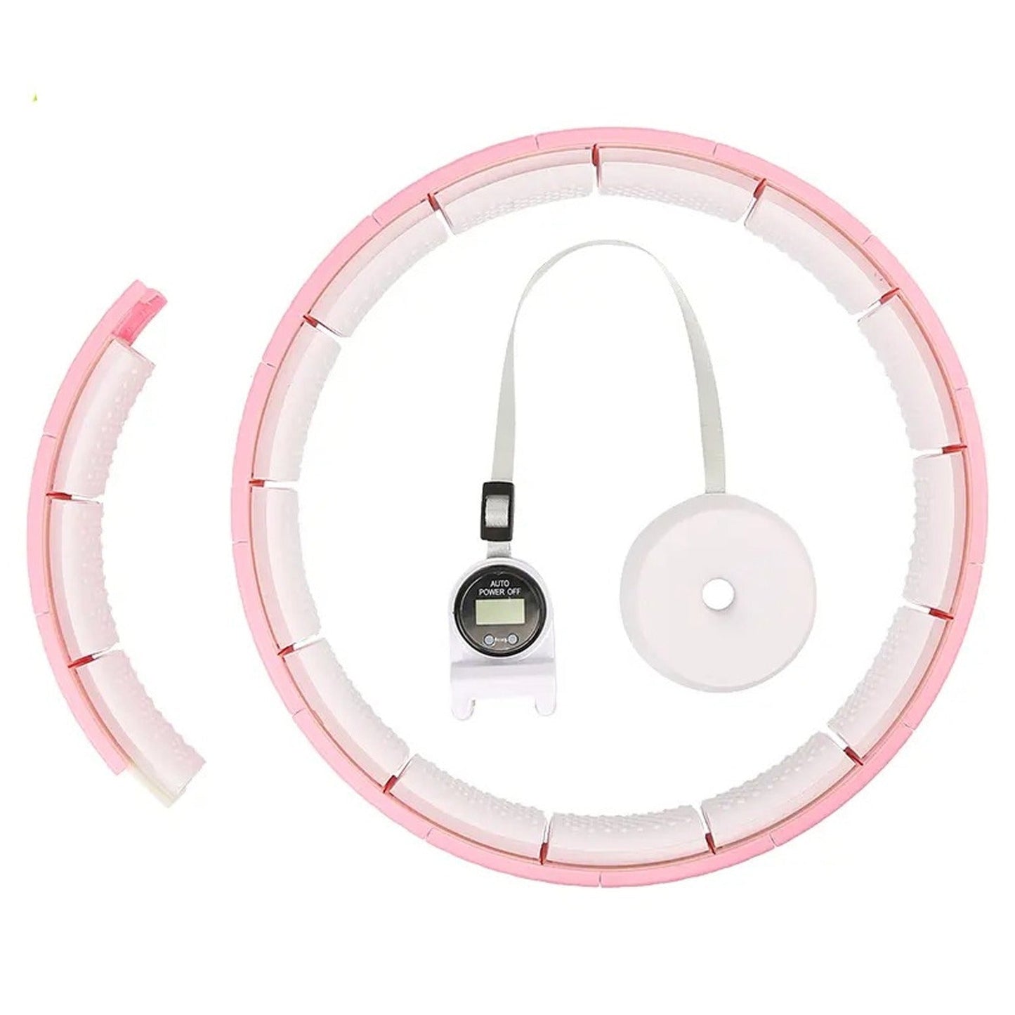 Fitness Adjustable Detachable Fitness Hula Hoop Ring Smart Round Count & Weight Loss Gym Equipment Exercise Smart Hula Hoops Your Brand