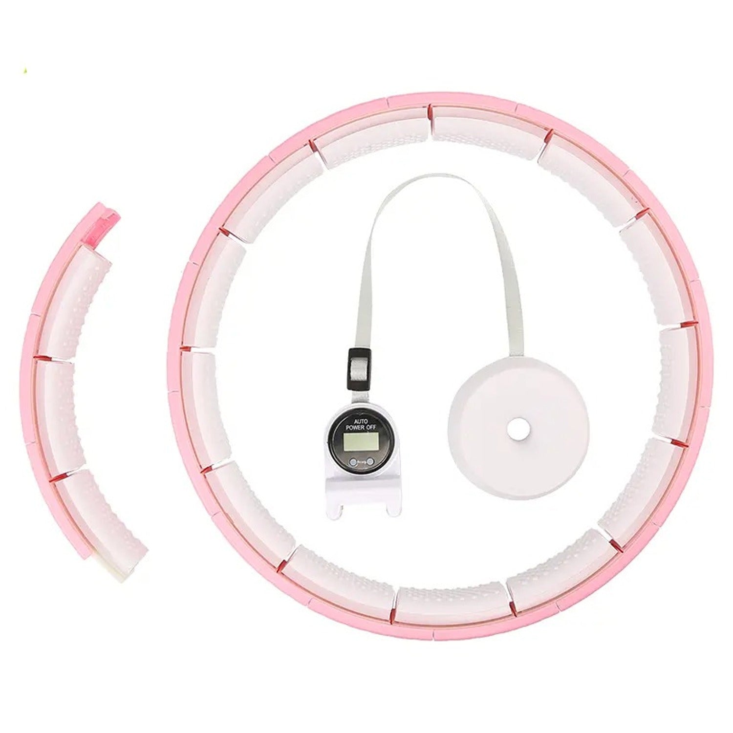 Fitness Adjustable Detachable Fitness Hula Hoop Ring Smart Round Count & Weight Loss Gym Equipment Exercise Smart Hula Hoops Your Brand