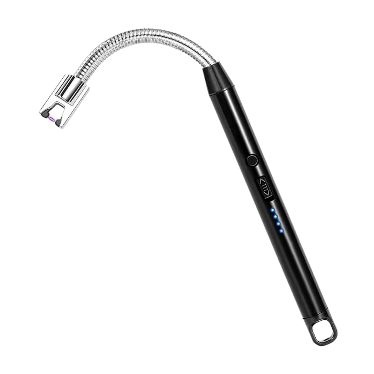 Long Flexible USB Rechargeable Electric Arc Lighter – Windproof, Flameless Plasma Your Brand