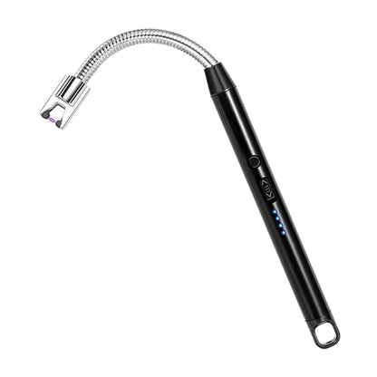 Long Flexible USB Rechargeable Electric Arc Lighter – Windproof, Flameless Plasma Your Brand