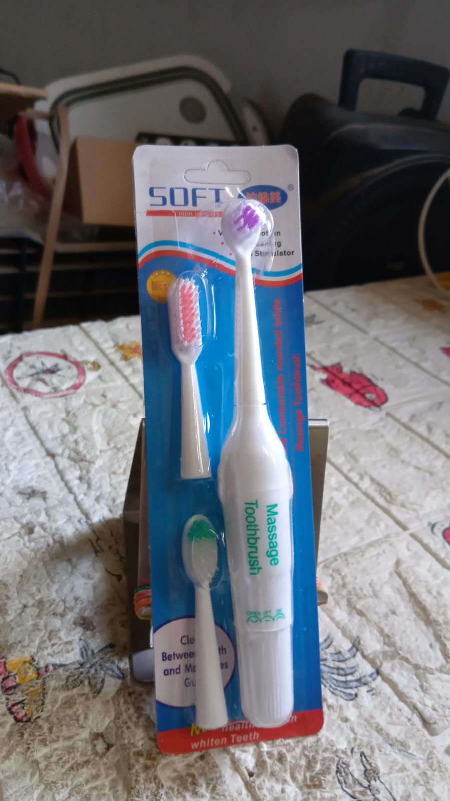 Electric Toothbrush for Adults & Teens – Deep Cleansing, Battery Operated (Battery Not included) Your Brand