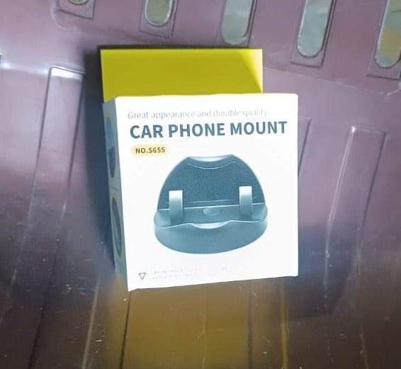 2 in 1 Car Anti-Slip Mat, Phone Holder Non Slip Sticky Phone Mount Holder (1 Set) Your Brand