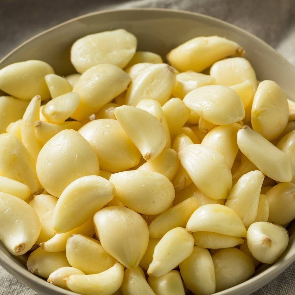 Organic Peeled Garlic (Lahsun) | 250 g & 500 g