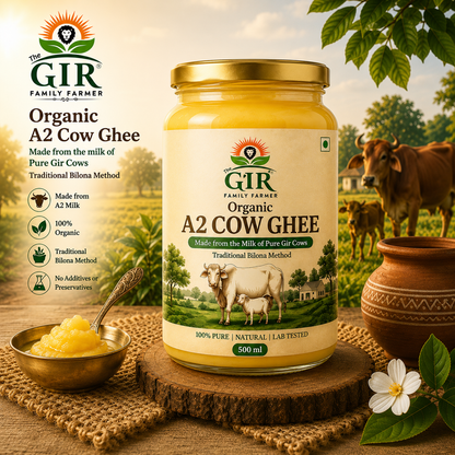A2 Gir Cow Ghee | Organic Bilona Ghee | The Gir Farmer