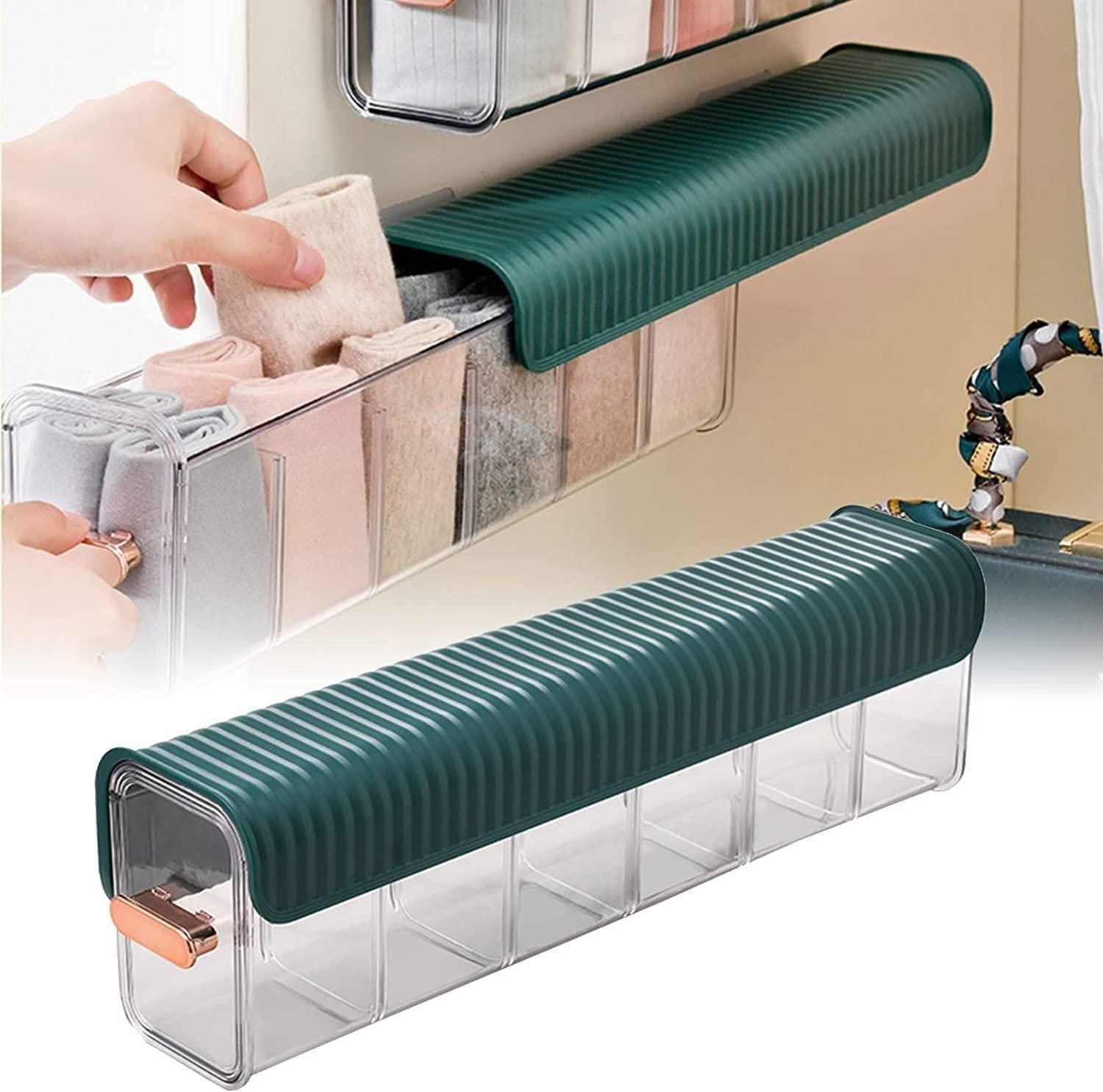 Clear Wall Mounted Drawer Organizer 8feb97-4