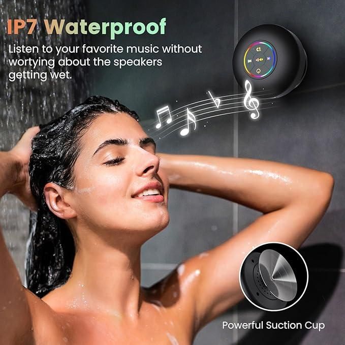 Large Suction Cup Waterproof Bluetooth Speaker 8feb97-4