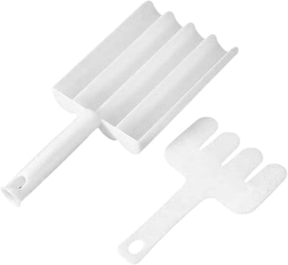 Small Multifunction Fritters Maker - Creative Fritters Scoop Multi-Function Ball Maker | Portable Maker for Making Cake Balls, Ice Cream Spoon, Doughnut, Hand Cutting Scoop(2pc Set) Your Brand
